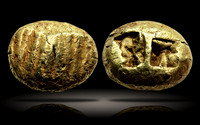 Striated Electrum