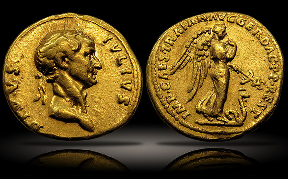 Julius Caesar, Honored by Trajan