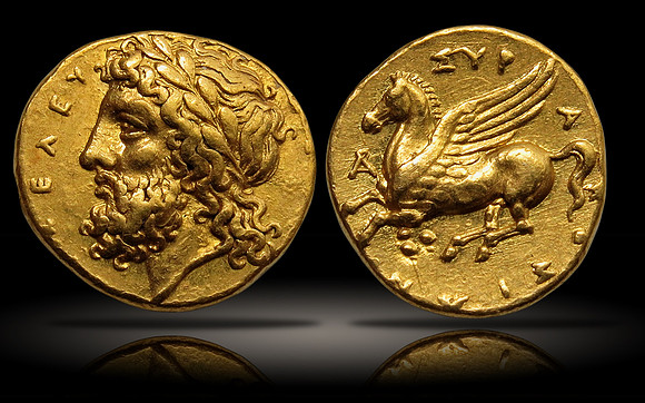 Timoleon Hemidrachm